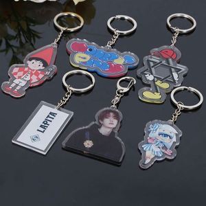 Free Sample No MOQ Custom Acrylic Keychains with <b>Creative</b> Logo Promotional Carabiners Minimum Order Quantity Removed - Product Image 6