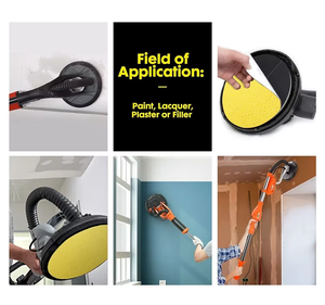 Local Stock Within 24h Delivery-25PCS 225mm Sanding Discs Professional Drywall <strong>Hook</strong>&amp;<strong>Loop</strong> Multi Hole Sandpaper 80 120# - Product Image 6