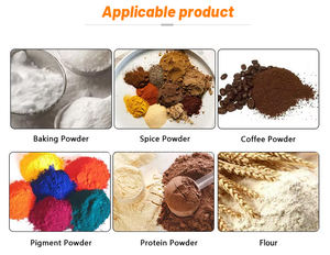 Máquina mezcladora de polvo de alimentos químicos de acero inoxidable Mezclador de cinta de especias - Product Image 4