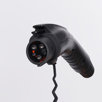 Câble de charge pour véhicule électrique Type 2 vers Type 1, 16A 3.5KW, 5m, connecteur double tête, vente chaude