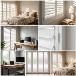 <span class=keywords><strong>Tapparelle</strong></span> Scorrevoli in Plastica con Azionamento a Asta Inclinabile per Balcone e Armadio, Direttamente dalla Fabbrica - Product Image 6