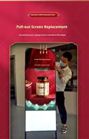 Boîte à lumière pour affiche ultra-mince, éclairée, panneau publicitaire, présentoir extérieur, support d'affichage LED, éclairage pour l'entrée des commerces