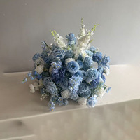Boule de fleurs artificielles en soie FC153 pour mariage, centre de table, décoration florale, arrangement floral