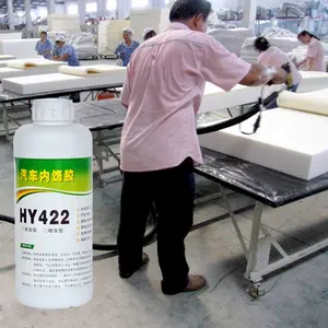 China Vervaardigt Op Water Gebaseerde Spray Lijm Chloropreen Neopreen Waterbasis Contactlijm Voor Spons En Sofa