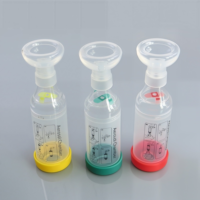 Kit d'inhalateur aérosol pour chat et chien avec chambre d'inhalation et masque en silicone remplaçable pour la thérapie respiratoire des animaux de compagnie à domicile