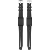 Kingmega Bracelet composite en silicone et nylon tissé pour montre Whoop 4.0