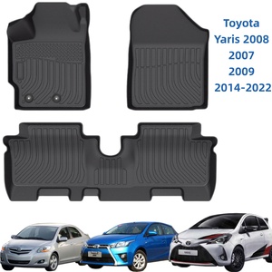<span class=keywords><strong>Tapis</strong></span> de sol de voiture 3D en TPE, imperméables, inodores, faciles à nettoyer, toutes saisons, OEM & ODM, pour <span class=keywords><strong>Toyota</strong></span> <span class=keywords><strong>Yaris</strong></span> 2008 2007 2009 2014-2022 - Product Image 1