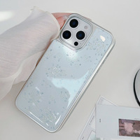 Coque de téléphone Ins Flower Dording pour Iphone16 16pm 16plus 16pro 15 15pm 15plus 15pro 14pm 14pro 14 13 13pm 13pro 12 11 Coque époxy