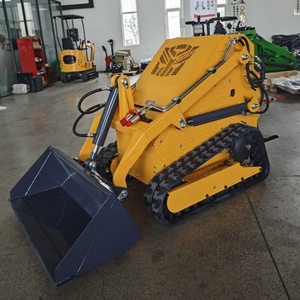 جرافة مسار إنزلاق صغيرة تعمل بالديزل/كهربائية مع مرفقات: جرافة ، جرافة ، خندق ، أو (شحن مجاني) - Product Image 1