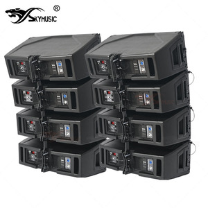 Système de sonorisation Line Array actif en plastique HDL30A Néodyme 10 pouces double 1100W RMS 2200W Peak pour mariage, église, club - Product Image 1