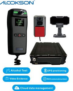 Testeur d'<span class=keywords><strong>alcool</strong></span>émie pour véhicule avec communication RS232 et système MDVR intégré, certifié CE/RoHS, éthylotest - Product Image 1
