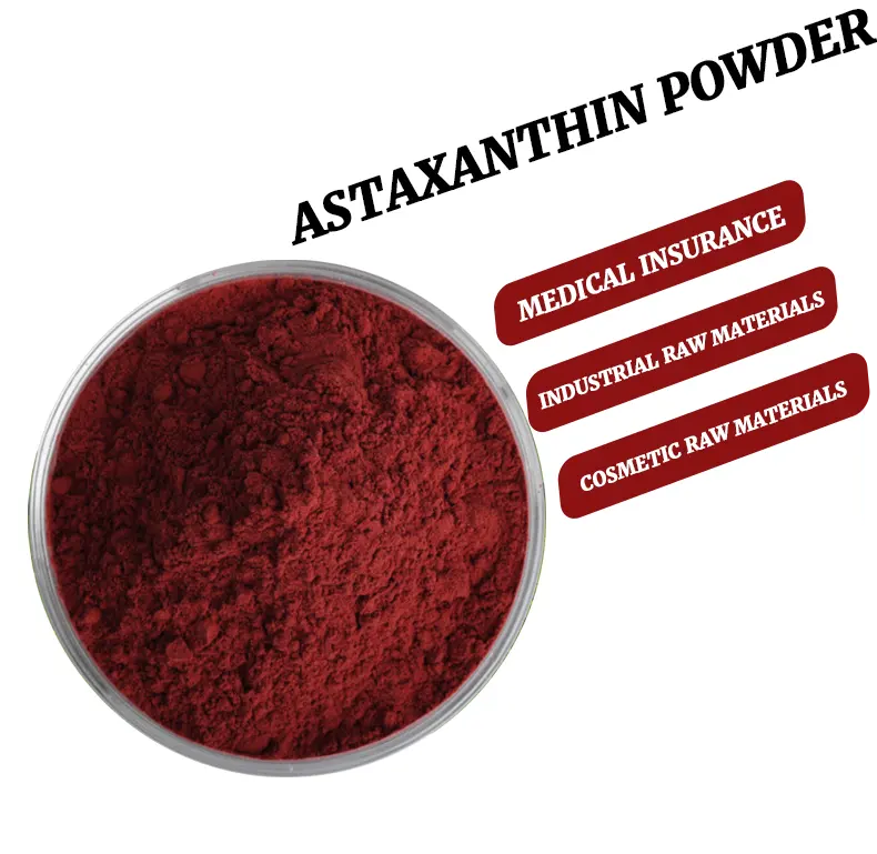 Astaxanthin 2% 5% 10% Astaxanthin Powder Haematococcus Pluvialis Extract With Free Sample