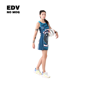 Youth Netball Uniform Dress and Shorts Set for Teenagers' Practice Sessions High Performance Fabric with Custom Logo Suitable - Product Image 5
