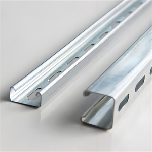 Canal <span class=keywords><strong>de</strong></span> Acero Ranurado Galvanizado <span class=keywords><strong>de</strong></span> 41*41, Riel <span class=keywords><strong>de</strong></span> Canal <span class=keywords><strong>para</strong></span> Uso Industrial, <span class=keywords><strong>Precio</strong></span> <span class=keywords><strong>de</strong></span> Fábrica - Product Image 2