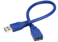USB 3.0 Verlängerungskabel Typ A Stecker auf Buchse USB-Verlängerung Schnelle Datenübertragung Kompatibel mit PC, Laptop, Tastatur, USB-Stick