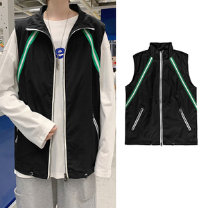 2020 de los hombres <span class=keywords><strong>chaleco</strong></span> de refrigeración zip de gran tamaño de <span class=keywords><strong>chaleco</strong></span> Casual/<span class=keywords><strong>chaleco</strong></span> - Product Image 3