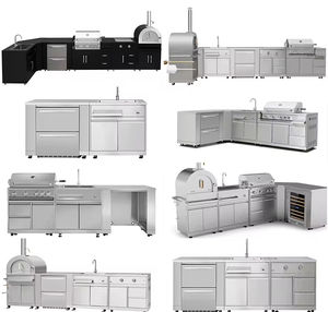 Cucina esterna Barbecue Nero FoshanCamping mobile moderno in Cucina Da Esterno in Acciaio Inox Giardino Cucine Modulari Per <span class=keywords><strong>Este</strong></span> - Product Image 4