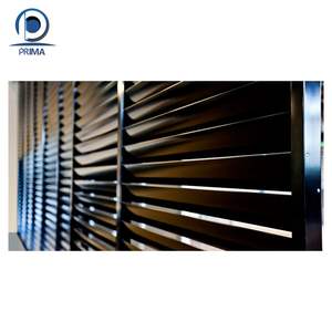 Prima Nouveaux Designs <span class=keywords><strong>Pvc</strong></span> Obturateur <span class=keywords><strong>Baie</strong></span> Fenêtre <span class=keywords><strong>Coulissante</strong></span> En Bois Véritable En Bois Blanc Couleur Persienne Plantation Volets Volet En Aluminium - Product Image 6