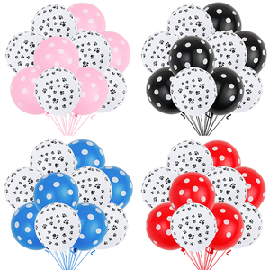 Nuovi Palloncini 3D a Forma di Zampe di Cane, Bulldog, Pastore, Barboncino, Cucciolo, Decorazioni per Feste di Compleanno a Tema Animali della Foresta - Product Image 6