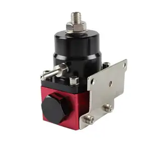 Racing Verstelbare <span class=keywords><strong>Fuel</strong></span> <span class=keywords><strong>Pressure</strong></span> <span class=keywords><strong>Regulator</strong></span> Kit Olie 0-100psi Gauge Een-6 Fittings - Product Image 3