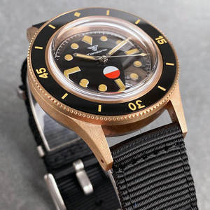 Orologio Subacqueo Luminous Masterpiece Design 50-Fathoms, Movimento Automatico NH35A, Vetro Zaffiro a Bolla, 200m, Sabbiato - Product Image 6