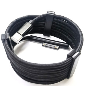 Cable Magnético USB-C PD Trenzado de 1.8m para Tablet Pro 5 6 7 8 9 10 11, Laptop 3 4 5 6 7, Book, Go, Adaptador de 65W - Product Image 6