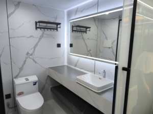 Cápsula desmontable Cabina de manzana Casa prefabricada modular Jardín Maravilloso Mini casas Villas Kit de casas pequeñas - Product Image 2