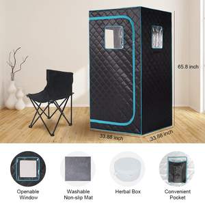 Sauna de vapeur Portable 4,2 l, Sauna domestique, avec un <span class=keywords><strong>générateur</strong></span> de vapeur - Product Image 2