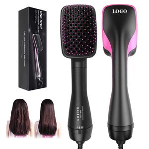 0728 3 in 1 Portable Paddle Brush Abs <b>Mini</b> <b>Straightening</b> Comb 1000w Professional Anti-scald Hot Air for Home Use - Product Image 3