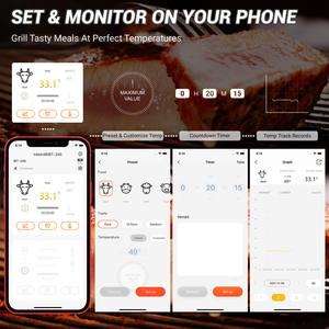 <span class=keywords><strong>Thermomètre</strong></span> à viande <span class=keywords><strong>INKBIRD</strong></span> <span class=keywords><strong>IBT</strong></span>-24S <span class=keywords><strong>Thermomètre</strong></span> de barbecue Bluetooth <span class=keywords><strong>Thermomètre</strong></span> sans fil mis à jour <span class=keywords><strong>IBT</strong></span>-<span class=keywords><strong>4XS</strong></span> - Product Image 5