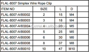 Colliers de serrage simples en acier inoxydable 304/316 pour câbles de 2 mm à 6 mm, pour clôtures et équipements marins - Product Image 4