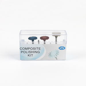 Kit di finitura e lucidatura composita dentale 6 pz lucidatrice a spirale grossolana/media/Fine per restauri estetici - Product Image 2