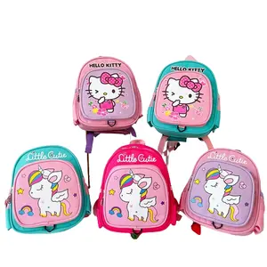 Nouveau cartable pour enfants de maternelle Anti-perte garçons filles dessin animé sac à dos petits enfants sac léger