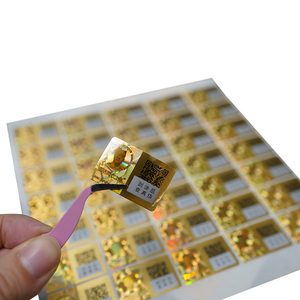Holograma personalizado anti falsificación pegatina láser etiqueta de seguridad impresión personalizada - Product Image 1