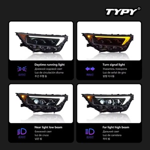 Conjunto de Faros Delanteros LED Modificados de Actualización, Precio al por Mayor Original TYPY, para Toyota RAV4 2020-2022 - Product Image 4
