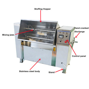 Impasto tritato taglio salsiccia macchina commerciale piccola tritacarne industriale tritacarne e usato - Product Image 6