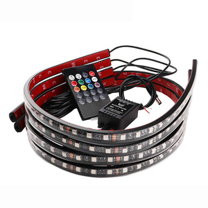 ไฟ LED แถบยาว 60x90 ซม. พร้อมรีโมทคอนโทรล สำหรับตกแต่งใต้ท้องรถยนต์ เพิ่มแสงสว่างภายใน สำหรับการปรับปรุงและอัปเกรด - Product Image 3