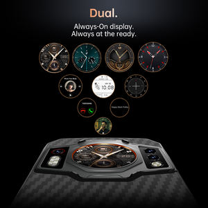 [Usine] OUKITEL WP21 <span class=keywords><strong>téléphone</strong></span> robuste à double écran 6.78 "120HZ 12GB + 256GB 9800mAh 66W Helio G99 IP68 Smartphone cellulaire avec NFC - Product Image 3