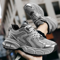 Chaussures de sport décontractées de luxe à logo personnalisé, antidérapantes, respirantes, pour la course et la marche, nouveau design 2024, bout fermé, automne