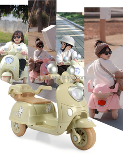 Nuevo Vehículo Infantil de Tres Ruedas con Diseño de Conejo, Tablero con Música y Volumen Ajustable, Funciona con Batería - Product Image 4