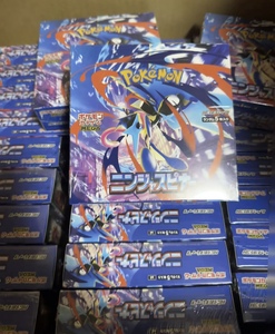 Boîte scellée, Carte Pokémon Version Japonaise M4 MEGA NinjaSpinner <span class=keywords><strong>Booster</strong></span> Box, Jouet de collection pour enfants - Product Image 4