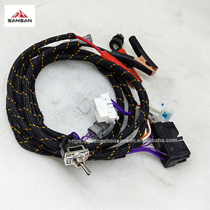 Arnés de cableado de cable de prueba 493-9039 para motor QSB6.7 Excavadora 4939039 Cable de prueba - Product Image 5