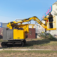 Équipement de levage articulé mobile autopropulsé diesel électrique avec nacelle élévatrice à flèche de 20 m