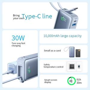 A1259 <span class=keywords><strong>Anker</strong></span> <span class=keywords><strong>Cargador</strong></span> Magnético 2 en 1 de 30W con Carga Rápida Tipo C y Banco de Energía Compacto - Product Image 6