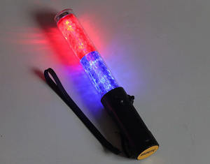 Linterna <span class=keywords><strong>de</strong></span> Señalización <span class=keywords><strong>de</strong></span> Tráfico LED Recargable con Base Magnética, Bastón <span class=keywords><strong>de</strong></span> Luz LED Rojo, <span class=keywords><strong>Azul</strong></span> y Verde para Control <span class=keywords><strong>de</strong></span> Tráfico - Product Image 1