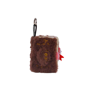 Peluche personnalisée SEDEX Monster Book, porte-clés en peluche pour sac d'école de magie, breloque de sac de sorcier, cadeau pour les fans de films - Product Image 1