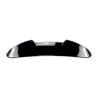 Aileron supérieur en ABS noir brillant et motif carbone, becquet arrière adapté à la Mercedes-Benz Classe C version Break S204 2008-2014