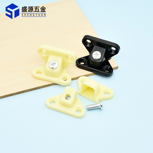 Shengyuan Large Plastic Corner Bracket Cabinet Shelf Support Adjustable Removable Right Angle Connector Hardware Accessory - Product Image 1