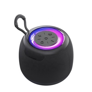 USAMS 2025 nuevo Mini altavoz Bluetooth portátil inalámbrico recargable con LED RGB alimentado por altavoces de plástico ABS hechos a batería - Product Image 2