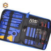 Outils de réparation audio automobile 19 pièces 38 pièces 39 pièces 40 pièces Kit d'outils de démontage de garnitures et de clips automobiles